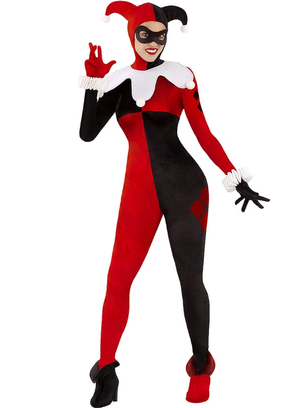 Funidelia | Harley Quinn kostume - DC Comics OFFICIELLE til kvinder ▶ Superhelte, DC Comics, Suicide Squad, Skurke