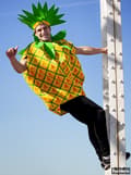 Miniatyrbild 3 av 11: Funidelia | Ananas dräkt för dam och herr ▶ Frukter, Mat - Gul