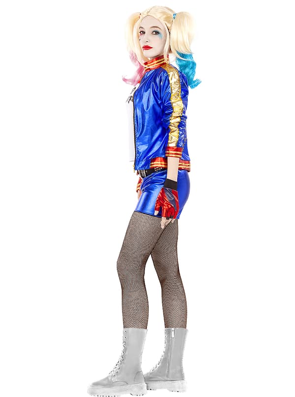 Funidelia | Harley Quinn Maskeraddräkt - Suicide Squad OFFICIELLA för dam ▶ Superhjältar, DC Comics, Suicide Squad, Skurkar - Blå