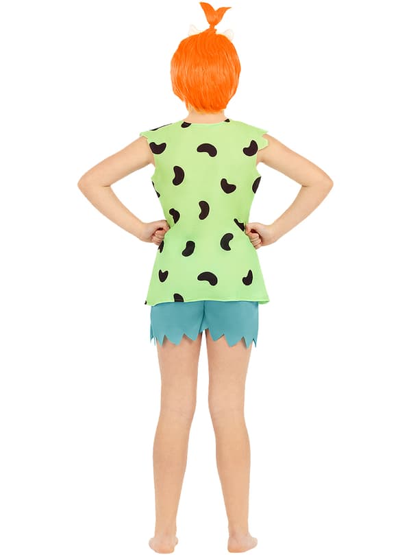 Funidelia | Pebbles Maskeraddräkt - Familjen Flinta OFFICIELLA för flicka ▶ The Flintstones, Tecknad, Familjen Flinta, Grottmänniska