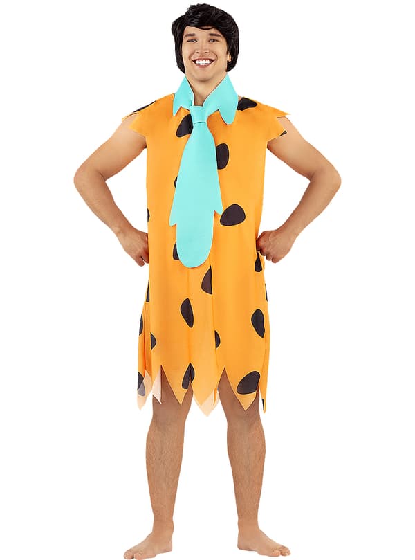 Funidelia | Fred Flintstone kostume - The Flintstones OFFICIELLE til mænd ▶ The Flintstones, Tegneserier, Familien Flintstone, Hulemænd