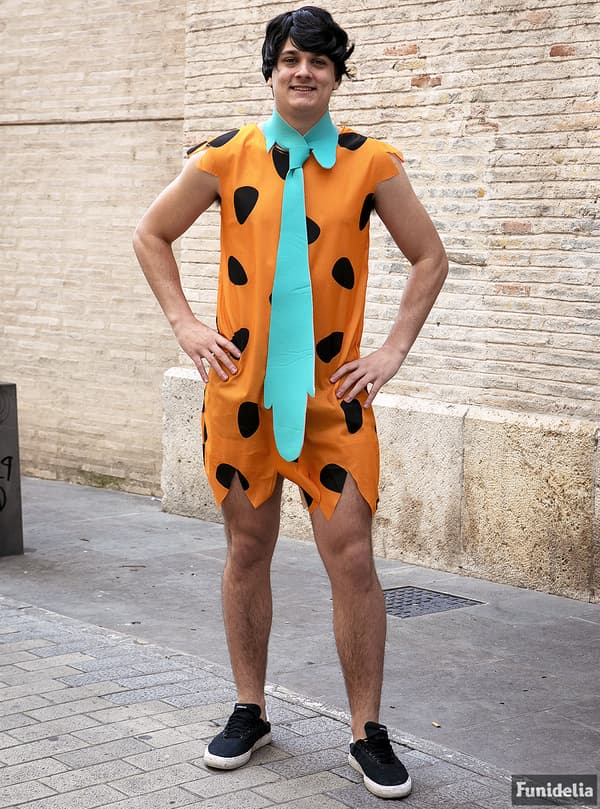 Funidelia | Fred Flintstone kostume - The Flintstones OFFICIELLE til mænd ▶ The Flintstones, Tegneserier, Familien Flintstone, Hulemænd