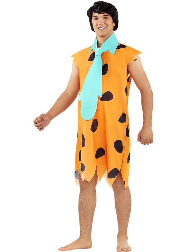Funidelia | Fred Flintstone kostume - The Flintstones OFFICIELLE til mænd ▶ The Flintstones, Tegneserier, Familien Flintstone, Hulemænd
