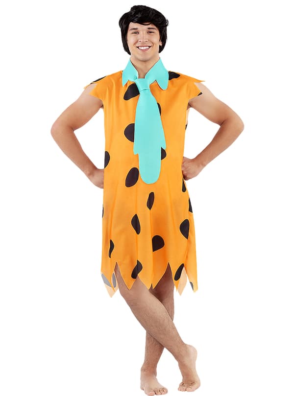 Funidelia | Fred Flinta Maskeraddräkt - Familjen Flinta OFFICIELLA för herr ▶ The Flintstones, Tecknad, Familjen Flinta, Grottmänniska XL