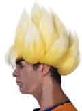 Miniatyrbild 7 av 11: Funidelia | Super Saiyan Peruk - Dragon Ball OFFICIELLA för herr ▶ Manga, Saiyan, Tecknad - Gul, accessoarer för maskeraddräkter