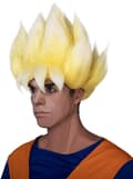 Miniatyrbild 8 av 11: Funidelia | Super Saiyan Peruk - Dragon Ball OFFICIELLA för herr ▶ Manga, Saiyan, Tecknad - Gul, accessoarer för maskeraddräkter