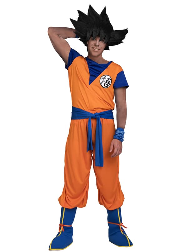 Funidelia | Goku kostyme - Dragon Ball OFFISIELL til mann ▶ Son Goku, Manga, Tegneserie - Oransje