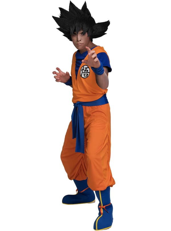Funidelia | Goku-asu - Dragon Ball VIRALLINEN miehille ▶ Son Goku, Manga, Piirretty - Oranssi