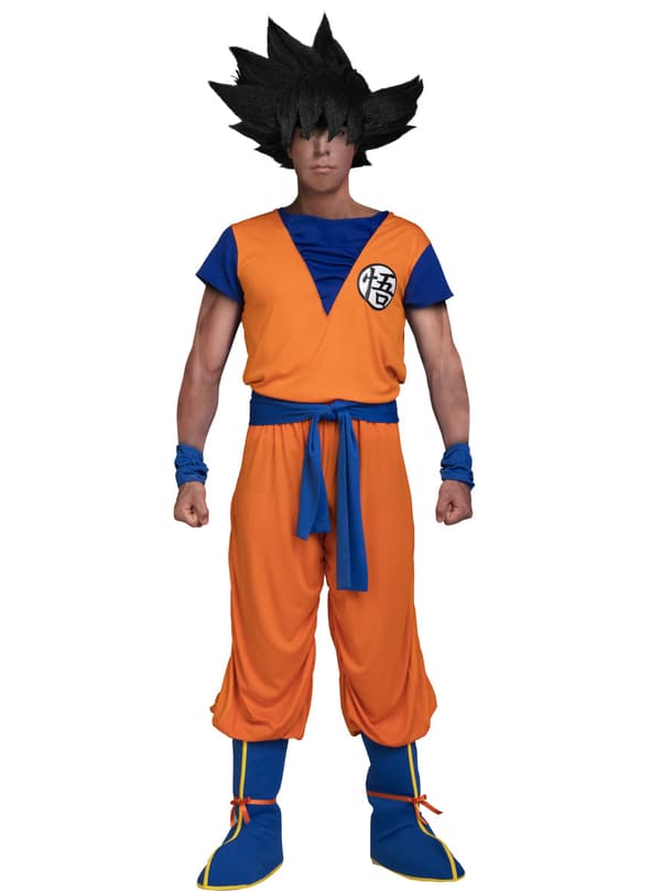 Funidelia | Goku kostyme - Dragon Ball OFFISIELL til mann ▶ Son Goku, Manga, Tegneserie - Oransje