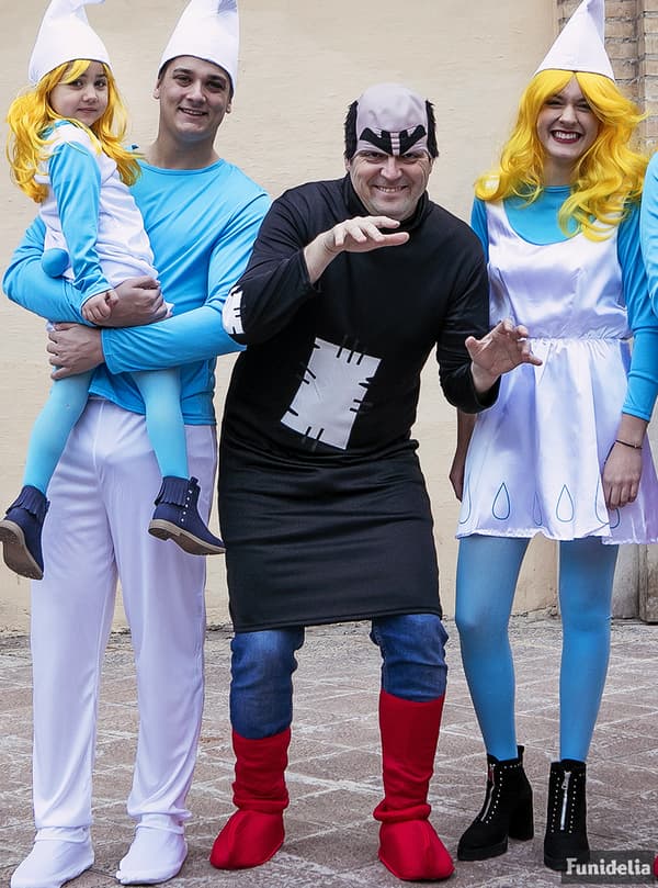 Funidelia | Smurfan Maskeraddräkt OFFICIELLA för flicka ▶ The Smurfs, Tecknad, Smurfarna, Dvärg - Blå