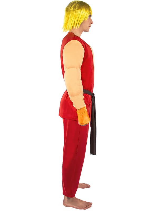Funidelia | Ken kostyme - Street Fighter OFFISIELL til mann ▶ Street Fighter, Dataspill, 80-talls, Arcade - Rød
