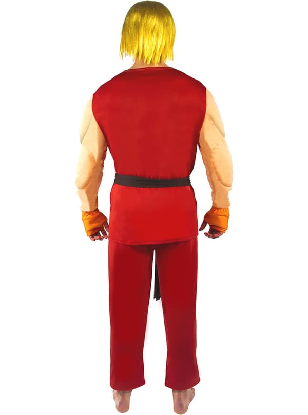 Funidelia | Ken kostyme - Street Fighter OFFISIELL til mann ▶ Street Fighter, Dataspill, 80-talls, Arcade - Rød
