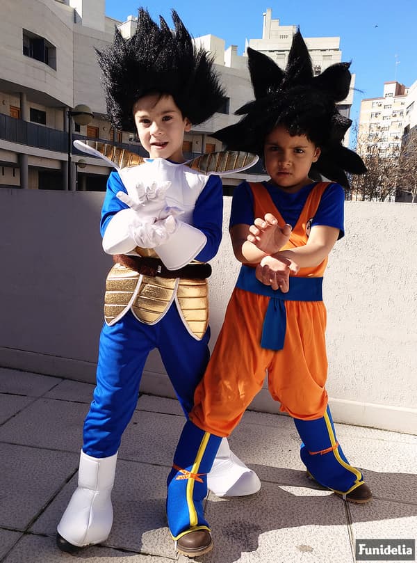 Funidelia | Goku Kostume - Dragon Ball OFFICIELLE til drenge ▶ Son Goku, Manga, Tegneserier - Orange