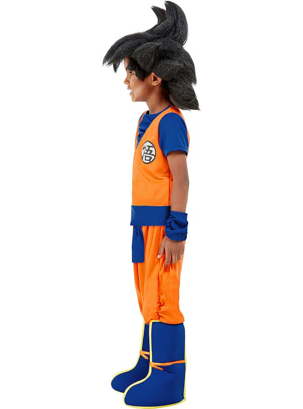 Funidelia | Goku Kostume - Dragon Ball OFFICIELLE til drenge ▶ Son Goku, Manga, Tegneserier - Orange