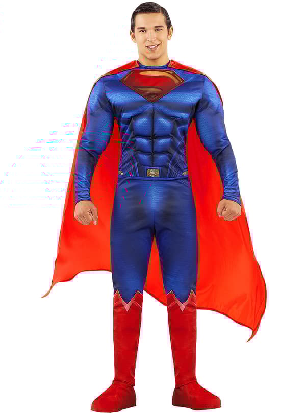 Funidelia | Superman kostume - Justice League OFFICIELLE til mænd ▶ Man of Steel, Superhelte, DC Comics, Justice League XL
