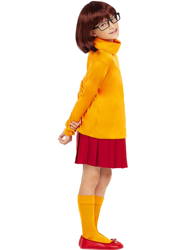 Funidelia | Velma Maskeraddräkt - Scooby Doo OFFICIELLA för flicka ▶ Scooby Doo, Tecknad