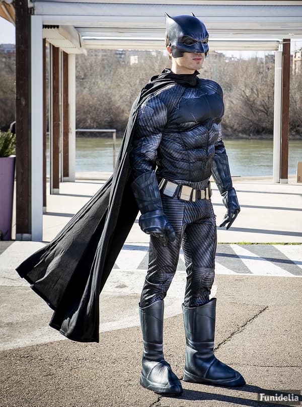 Funidelia | Batman Kostyme - Justice League OFFISIELL til mann ▶ The Dark Knight, Superhelt, DC Comics, Lynvingen
