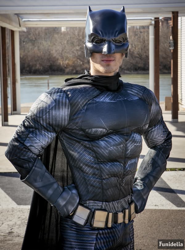 Funidelia | Batman Kostyme - Justice League OFFISIELL til mann ▶ The Dark Knight, Superhelt, DC Comics, Lynvingen