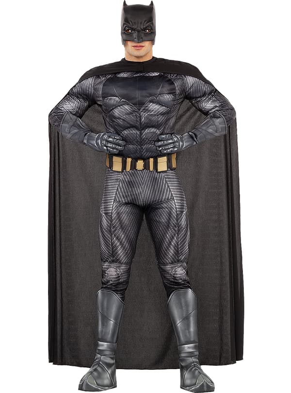 Funidelia | Batman Kostyme - Justice League OFFISIELL til mann ▶ The Dark Knight, Superhelt, DC Comics, Lynvingen