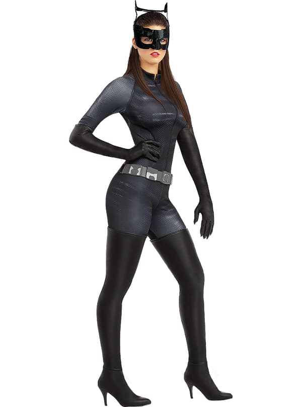 Funidelia | Catwoman asu VIRALLINEN naisille ▶ Kissa, Supersankarit, DC Comics, Pahikset