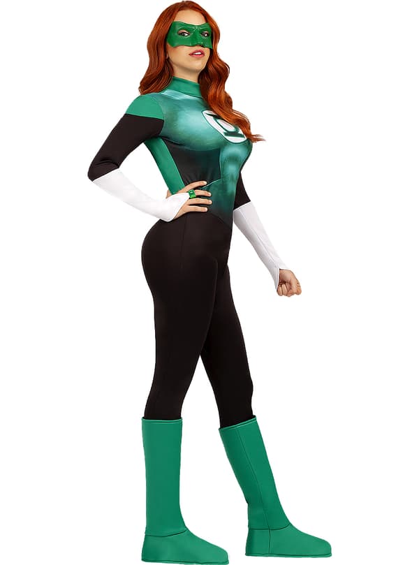 Funidelia | Green Lantern Kostume OFFICIELLE til kvinder ▶ Superhelte, DC Comics, Justice League, Green Lantern
