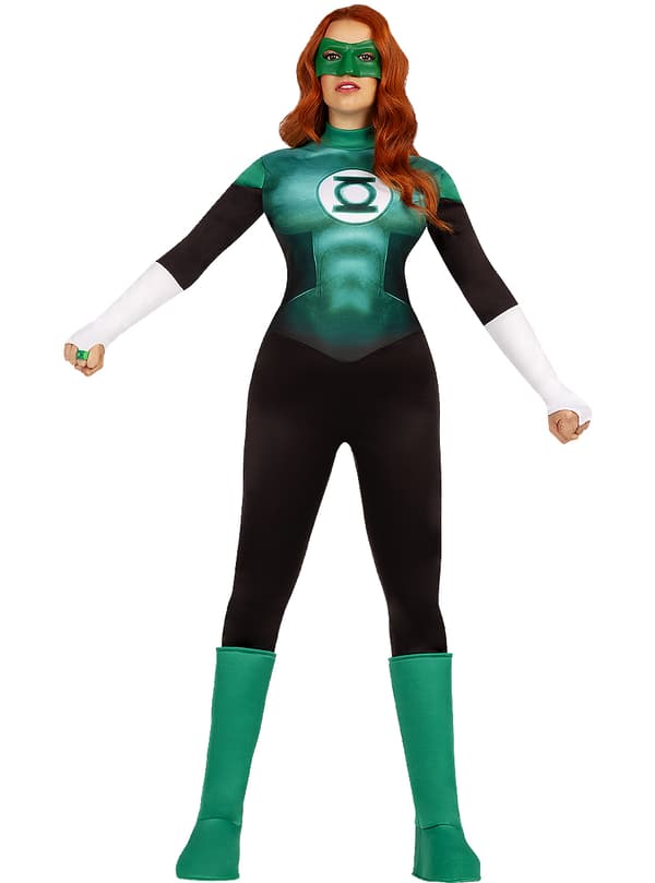 Funidelia | Green Lantern Kostume OFFICIELLE til kvinder ▶ Superhelte, DC Comics, Justice League, Green Lantern