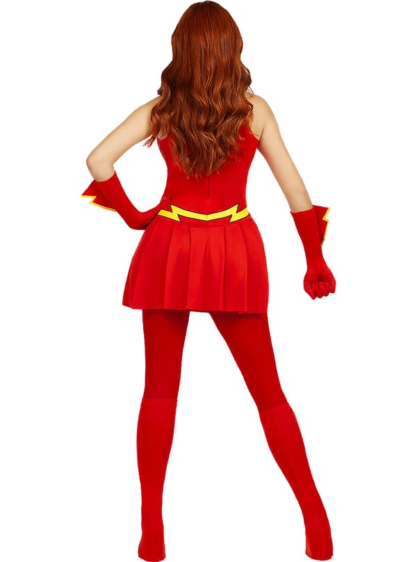 Funidelia | Flash Kostyme OFFISIELL til dame ▶ Superhelt, DC Comics, Justice League