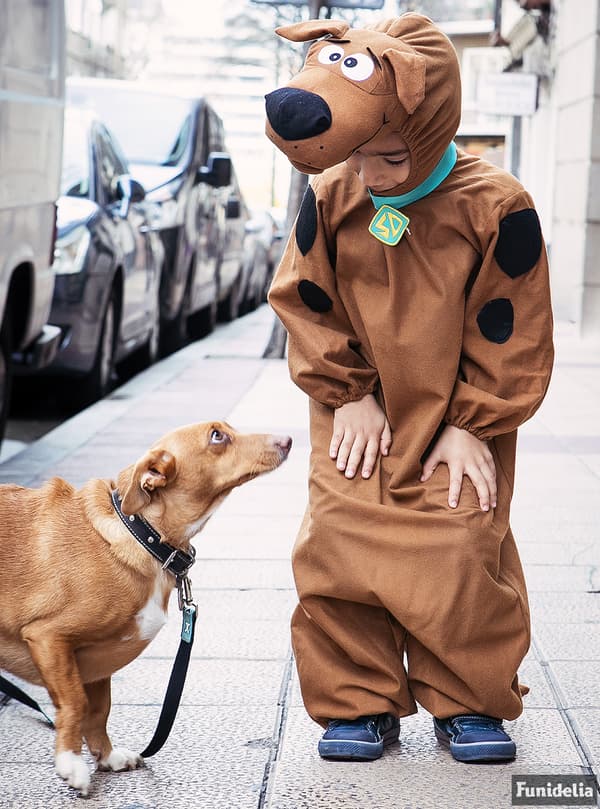 Funidelia | Scooby Doo Maskeraddräkt OFFICIELLA för flicka och pockje ▶ Scooby, Tecknad