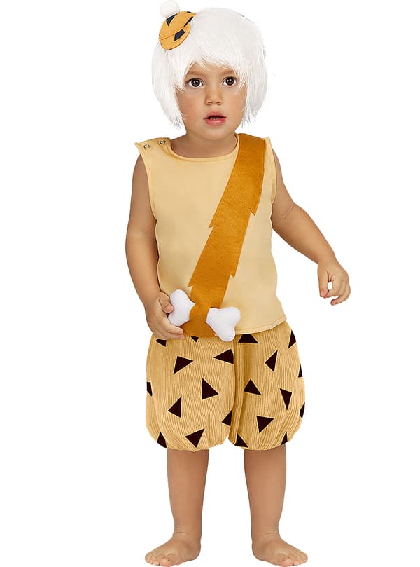Funidelia | Bamm-Bamm kostyme - Flintstones OFFISIELL til babyer ▶ The Flintstones, Tegneserie, Familien Flint, Huleboer 1-2 years