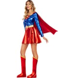 Miniatyrbillede 2 af 11: Funidelia | Sexet Supergirl kostume OFFICIELLE til kvinder ▶ Kara Zor-El, Superhelte, DC Comics