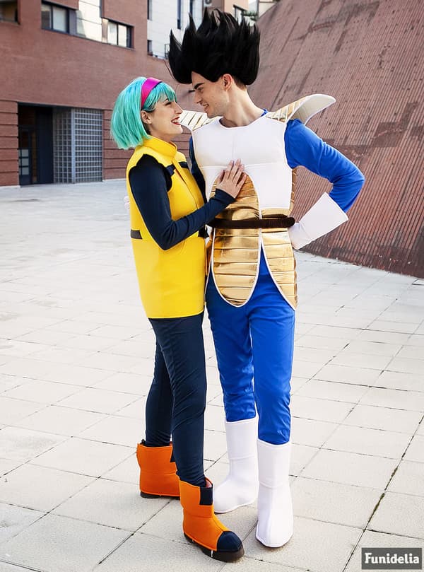 Funidelia | Vegeta kostyme - Dragon Ball OFFISIELL til mann ▶ Manga, Saiyaner, Tegneserie - Blå