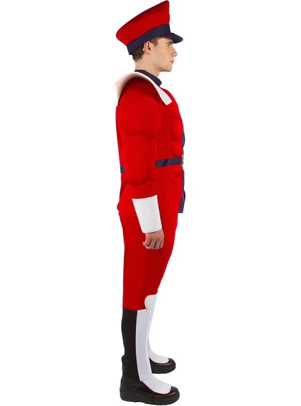 Funidelia | M Bison Maskeraddräkt - Street Fighter OFFICIELLA för herr ▶ Videospel, 80 tals, Arcade - Röd