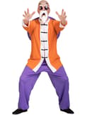 Miniatyrbilde 10 av 11: Funidelia | Muten-Roshi kostyme - Dragon Ball OFFISIELL til mann ▶ Manga, Saiyaner, Tegneserie - Oransje