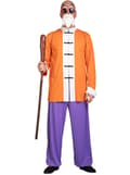 Miniatyrbilde 11 av 11: Funidelia | Muten-Roshi kostyme - Dragon Ball OFFISIELL til mann ▶ Manga, Saiyaner, Tegneserie - Oransje