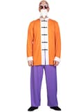 Miniatyrbilde 2 av 11: Funidelia | Muten-Roshi kostyme - Dragon Ball OFFISIELL til mann ▶ Manga, Saiyaner, Tegneserie - Oransje