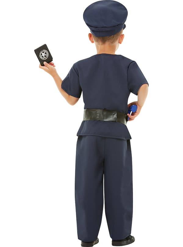 Funidelia | Poliisiasu pojille ▶ Liikennepoliisi, Poliisi agentti, FBI, Ammatit - Sininen