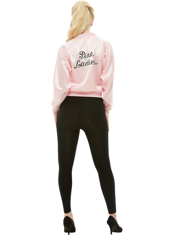 Funidelia | Pink ladies jacka - Grease Maskeraddräkt OFFICIELLA för dam ▶ 50 tals: Rock & Roll, Sandy, Grease, Filmer & Serier - Rosa