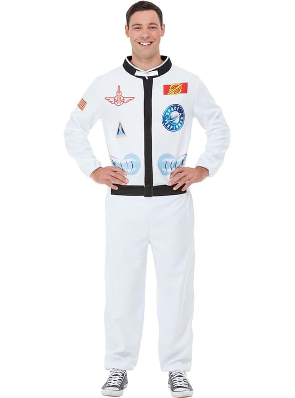 Funidelia | Astronaut dräkt för dam och herr ▶ Rymdfarare, Rymden, Mmåne, Yrken - Vit L