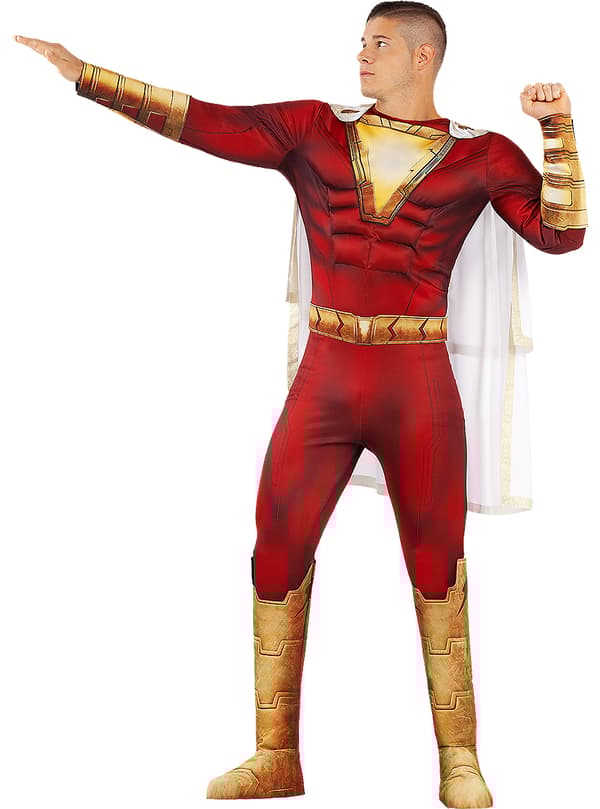 Funidelia | Shazam kostume OFFICIELLE til mænd ▶ Superhelte, DC Comics
