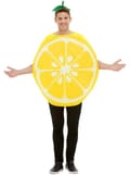 Miniatyrbild 2 av 8: Funidelia | Citron dräkt för dam och herr ▶ Frukter, Mat - Gul
