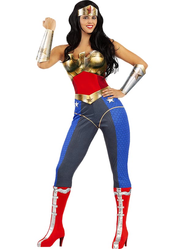 Funidelia | Wonder Woman kostume - Injustice OFFICIELLE til kvinder ▶ Superhelte, DC Comics, Justice League