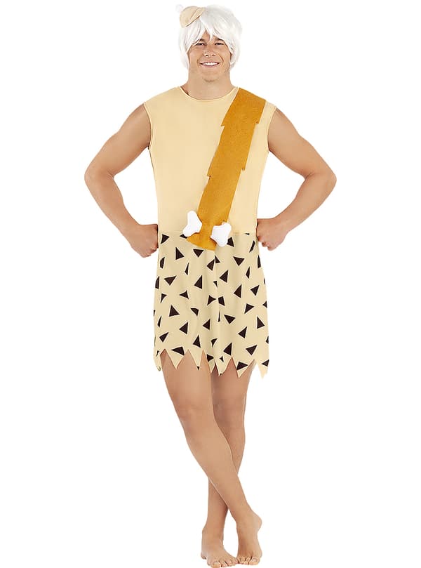 Funidelia | Bamm-Bamm Maskeraddräkt - Familjen Flinta OFFICIELLA för herr ▶ The Flintstones, Tecknad, Familjen Flinta, Grottmänniska Standard