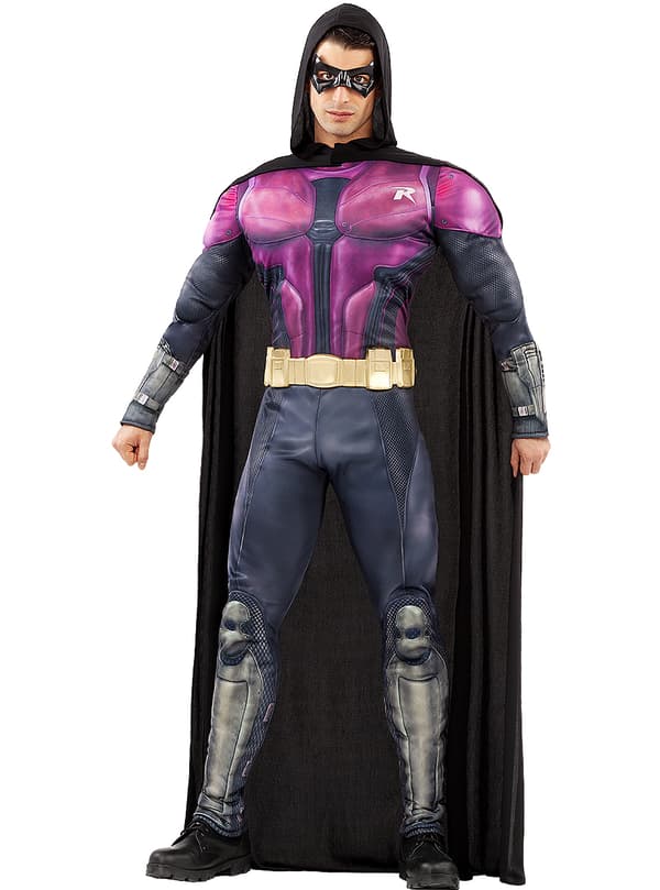 Funidelia | Robin Kostyme - Arkham Knight OFFISIELL til mann ▶ Boy Wonder, Superhelt, DC Comics M