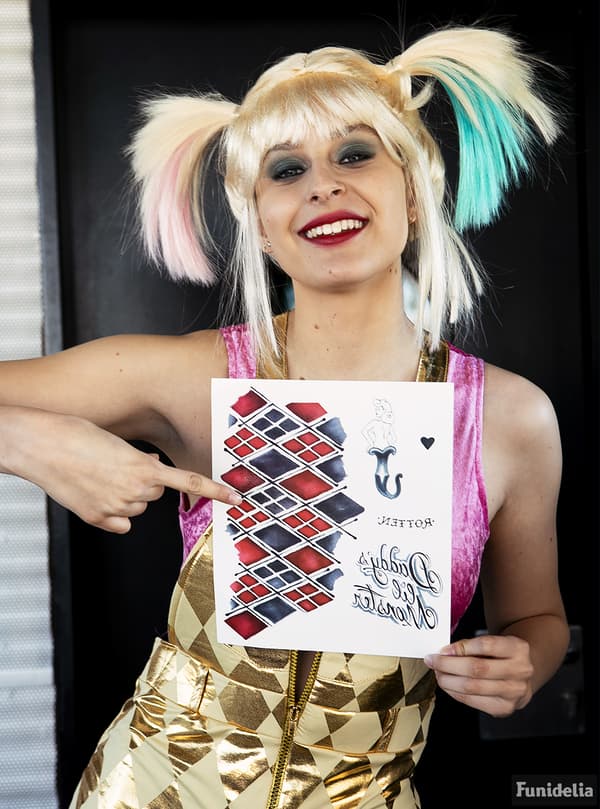 Funidelia | Harley Quinn asu - Birds of Prey VIRALLINEN naisille ▶ Supersankarit, DC Comics, Suicide Squad, Pahikset
