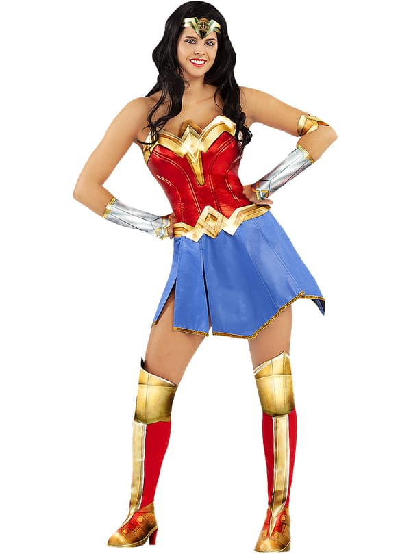 Funidelia | Wonder Woman asu VIRALLINEN naisille ▶ Ihmenainen, Supersankarit, DC Comics, Justice League