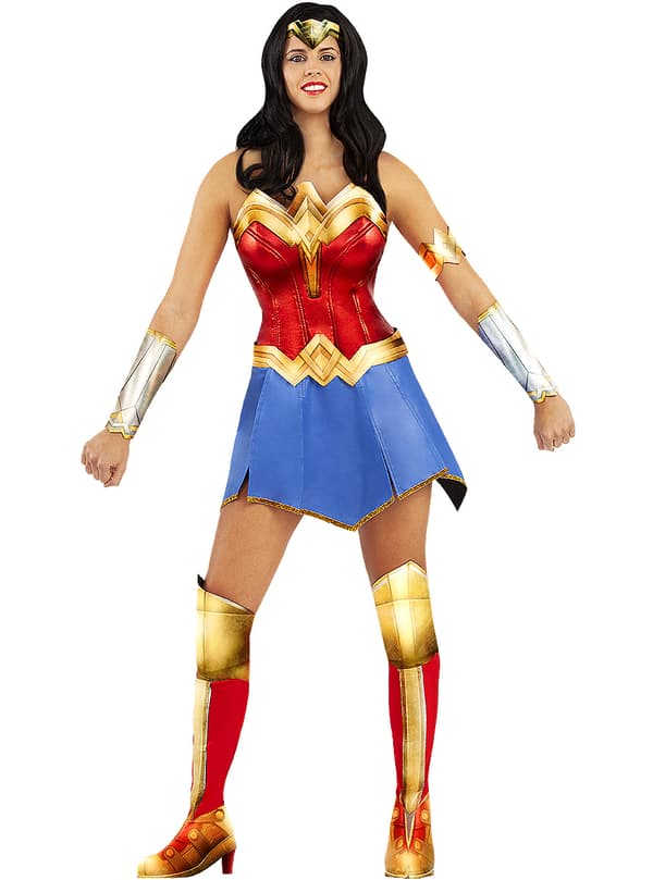 Funidelia | Wonder Woman Kostyme OFFISIELL til dame ▶ Mirakelkvinnen, Superhelt, DC Comics, Justice League XXL