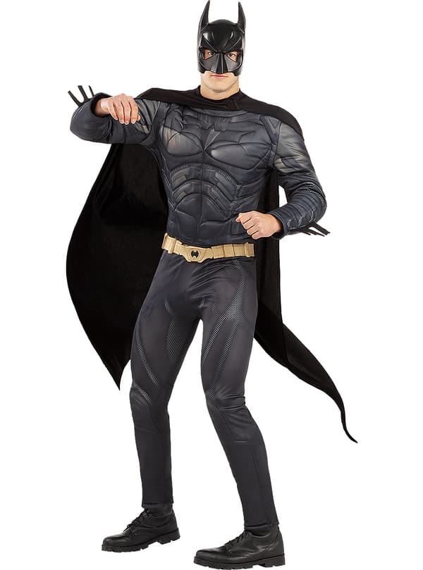 Funidelia | Batman Maskeraddräkt OFFICIELLA för herr ▶ The Dark Knight, Superhjältar, DC Comics, Läderlappen