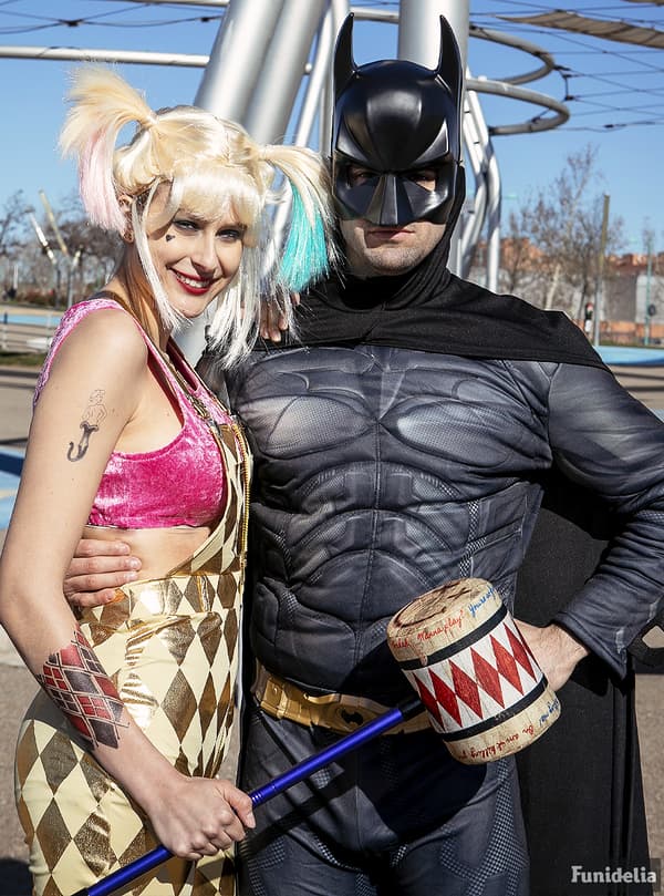 Funidelia | Batman Maskeraddräkt OFFICIELLA för herr ▶ The Dark Knight, Superhjältar, DC Comics, Läderlappen