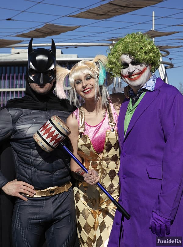 Funidelia | Batman Maskeraddräkt OFFICIELLA för herr ▶ The Dark Knight, Superhjältar, DC Comics, Läderlappen