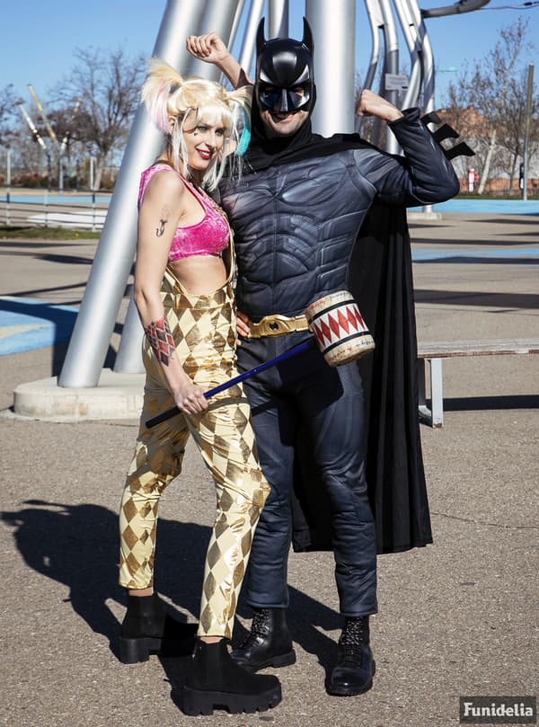 Funidelia | Batman Maskeraddräkt OFFICIELLA för herr ▶ The Dark Knight, Superhjältar, DC Comics, Läderlappen